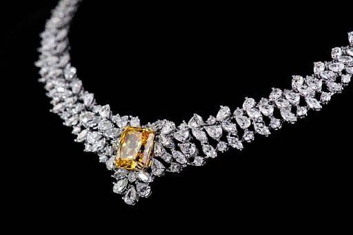 diamond neckless